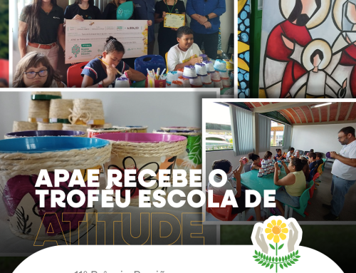 APAE recebe o Troféu Escola de Atitude – 11º Prêmio Região do Cerrado Mineiro